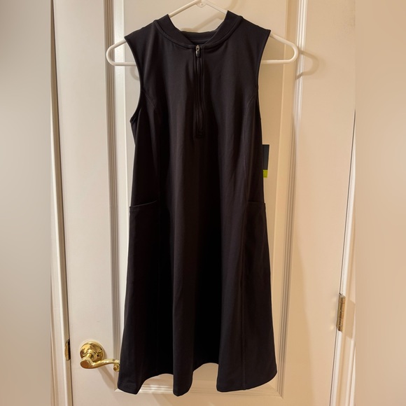tek gear Dresses & Skirts - NWT Tek Gear Black Midi Athletic Dress Size Small